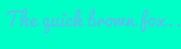Image with Font Color 4BC9E8 and Background Color 00FFC6